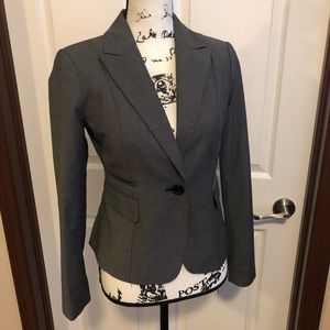 The Limited Gray Career Blazer Size 0